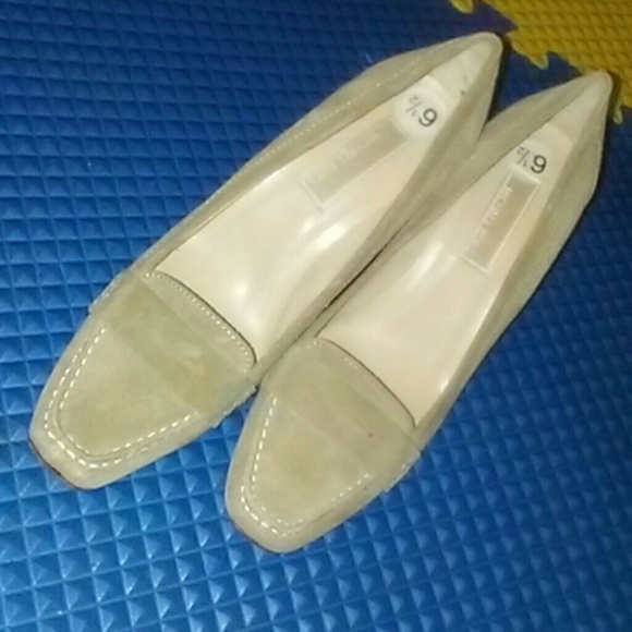 Michael Kors Taupe Suede loafers - Picture 1 of 5
